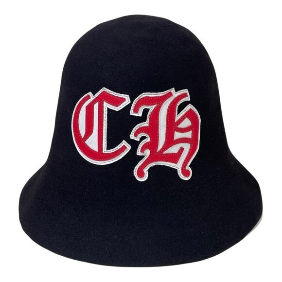 Chrome Hearts Other - Chrome Hearts NWT Hill Billly Crash Helmut Wool Felt Bucket Hat L/XL